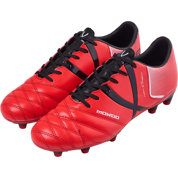 БЕЗ УПАКОВКИ Бутсы футбольные JÖGEL Mondo FG Red/black