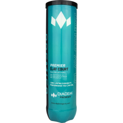 Мяч теннисный DIADEM Premier Clay Court 4B, BALL-4CASE-CLAYCRT, уп.4 шт,одобр.ITF, фетр, желт