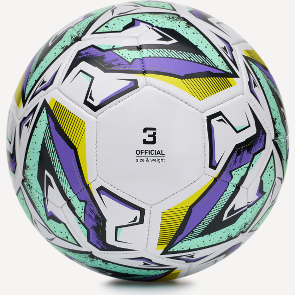 Мяч футбольный JÖGEL Intro №3, белый