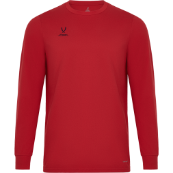 Футболка баскетбольная с длинным рукавом JÖGEL DIVISION PerFormDRY Pre-Match Longsleeve Jersey, красный
