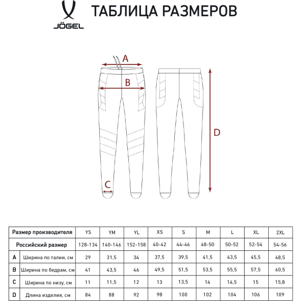 Брюки вратарские JÖGEL CAMP GK Pant