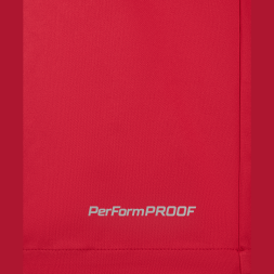 Джемпер ветрозащитный JÖGEL PREMIER PerFormPROOF 1/4 Zip Wind Top, красный