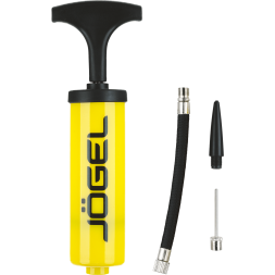 Насос JÖGEL JA-101 ND, 16 см, гибкий шланг, игла, насадка для фитбола