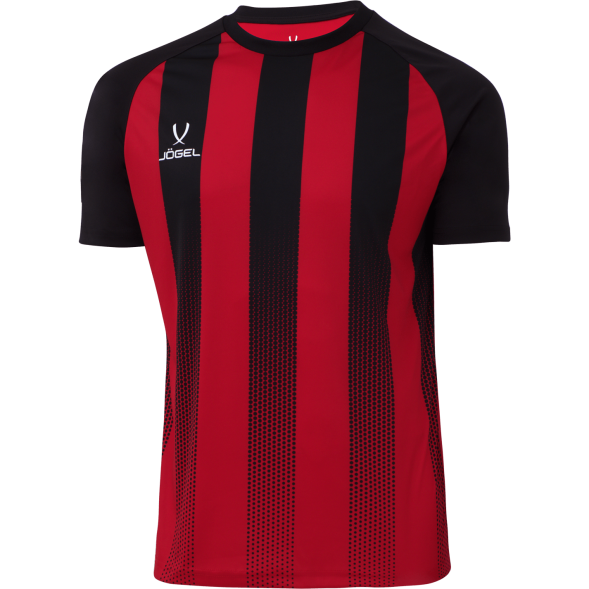 Футболка игровая JÖGEL CAMP Striped Jersey, красный/черный, детский