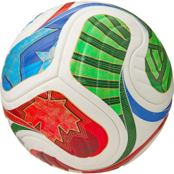 Мяч футб. ADIDAS WC26 Trionda PRO, JD8021, р.5, FIFA Quality Pro, 4 пан, ПУ, термосш, мультиколор