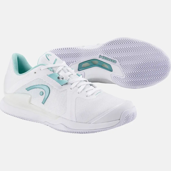 Кроссовки теннисные женские HEAD Sprint Evo 3.5 Clay 274395, р.5 (рос.37), белый