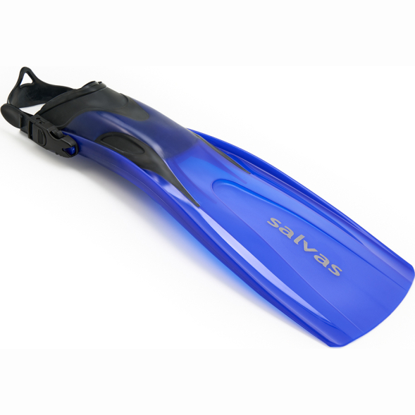 Ласты для плавания SALVAS Hazard Plus Fin BA160LXBBSTS, размер L/XL, синие