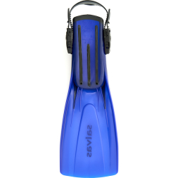 Ласты для плавания SALVAS Hazard Plus Fin BA160LXBBSTS, размер L/XL, синие