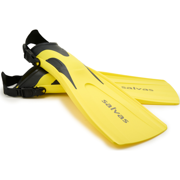 Ласты для плавания SALVAS Hazard Plus Fin BA160LXBBSTS, размер L/XL, синие