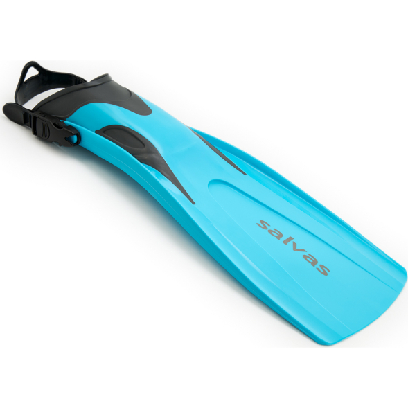 Ласты для плавания SALVAS Hazard Plus Fin BA160LXBBSTS, размер L/XL, синие