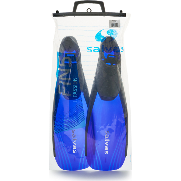 Ласты для плавания SALVAS Murena Fin BA14534BTSTS, размер 34-35, синие