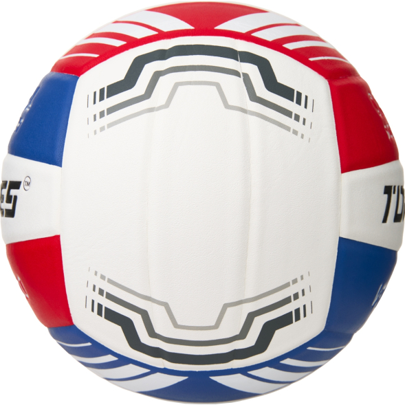 Мяч вол. TORRES VB 1000, V32415, р.5, синт.кожа (микрофибра), клееный, бут.кам, бел-син-красный