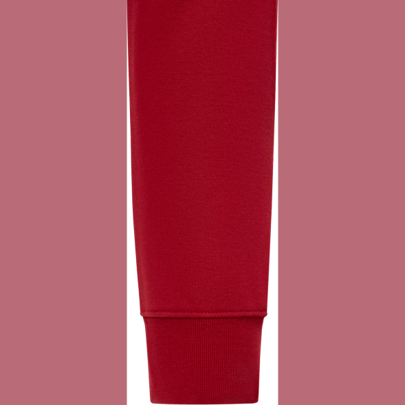 Худи JOGEL ESSENTIAL Fleece Zip Hoodie, темно-красный