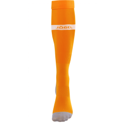 Гетры футбольные JÖGEL JA-003, оранжевый/белый