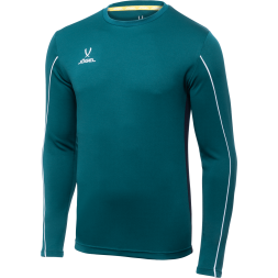 Футболка вратарская JÖGEL CAMP GK Padded LS, зеленый/черный/белый
