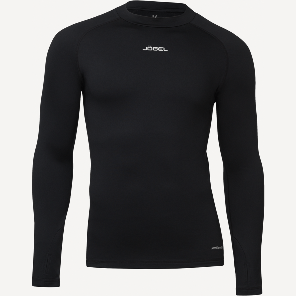Джемпер компрессионный утепленный JÖGEL CAMP PerFormDRY Baselayer Top Warm, черный