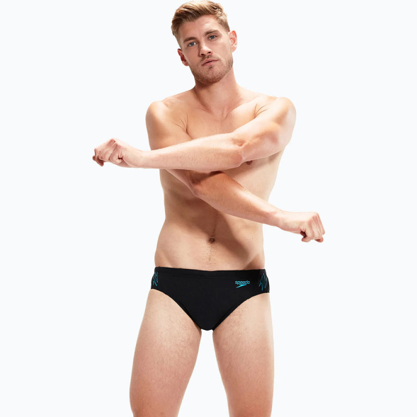 Плавки SPEEDO Hyperboom, 8-00301715147-5147, р.30 российский размер 46, полиэстер, ПБТ, черный