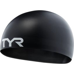 Шапочка для плавания TYR Stealth-X Racing Cap, LCSSX-001, черный, World Aquatics Approved
