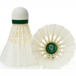 Воланы для бадминтона TORRES 01 BD20120, перо/пробка, 12 шт