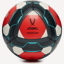Мяч футбольный JÖGEL Primero Kids №4, красный