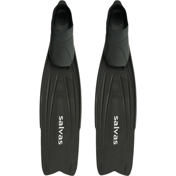 Ласты для плавания SALVAS Shark Fin BA30040NNSTS, размер 40-41, чёрные