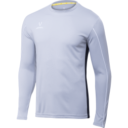 Футболка вратарская JÖGEL CAMP GK Padded LS, серый/черный/белый, детский