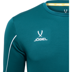 Футболка вратарская JÖGEL CAMP GK Padded LS, зеленый/черный/белый, детский