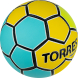 Мяч ганд. TORRES Training, H32153, р.3, ПУ, 4 подкл. слоя, руч. сшивка, желто-голубой