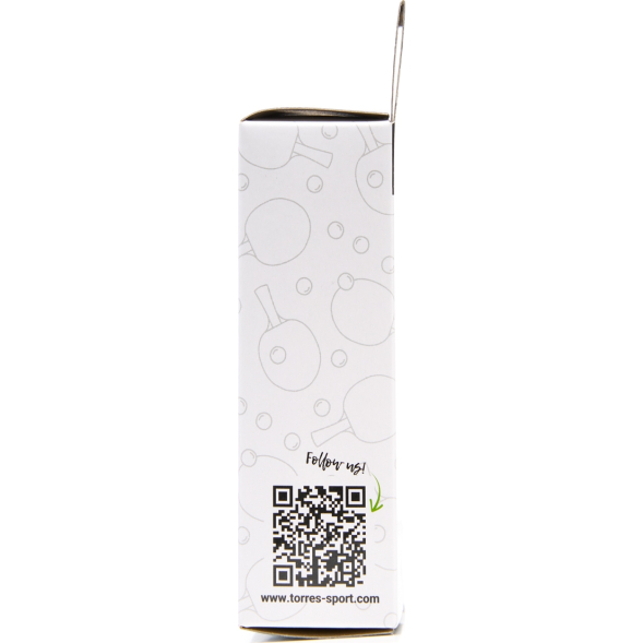 Мяч для наст. тенниса TORRES Training 1*, TT23016, диам. 40+ мм, упак. 6 шт, белый