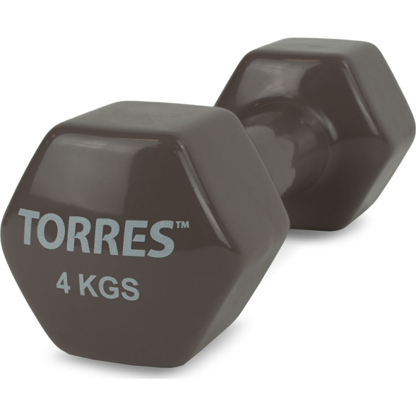 Гантель TORRES PL522201, вес 0.5 кг, 1 шт