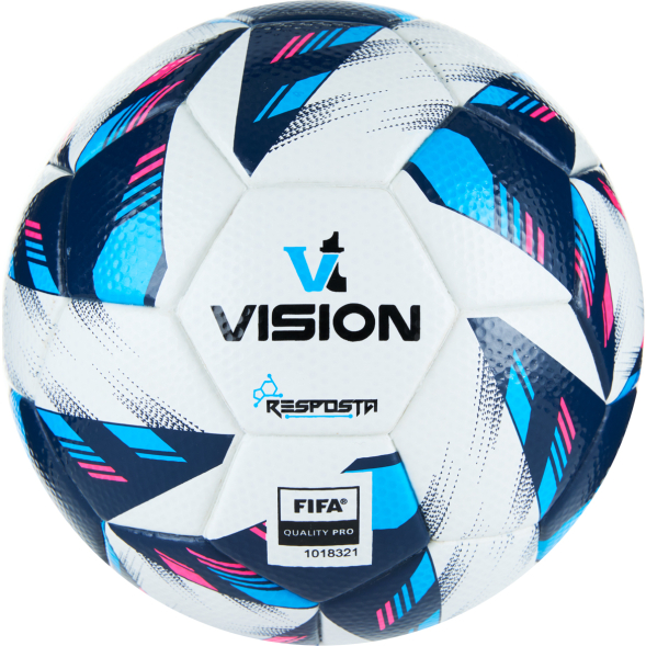 Мяч футб. VISION Resposta, 01-01-17907-5, р.5,FIFA Quality Pro,MF, 32 пан, термосш.,бел-мультикол