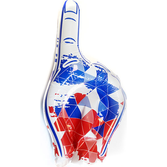 Ладонь Триколор надувная FAN-08