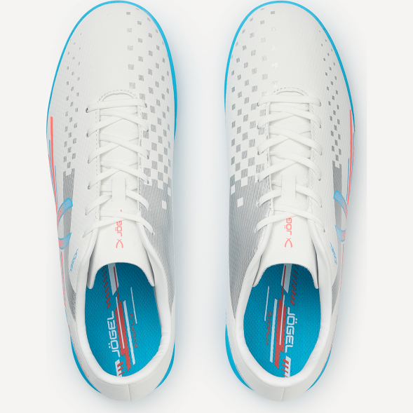 Бутсы многошиповые JÖGEL Evofly TF Talant White/blue