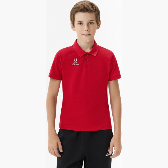 Поло JÖGEL CAMP 2 CVC Polo, красный