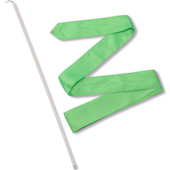 Лента гимнастическая с палочкой 56см, СЕ6-CB, длина 6м, васильковый