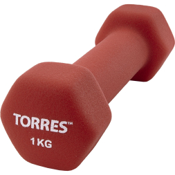 Гантель TORRES PL550105, вес 0.5 кг, 1 шт