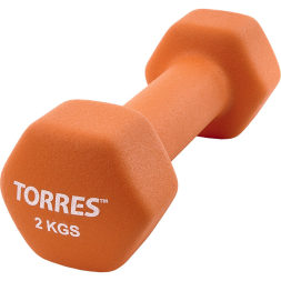 Гантель TORRES PL550105, вес 0.5 кг, 1 шт