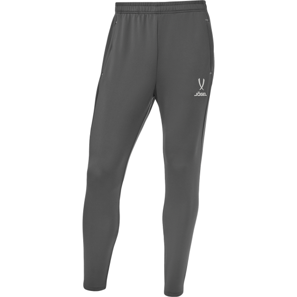 Брюки тренировочные с карманами JÖGEL PREMIER PerFormDRY Training Pants, темно-серый