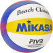 Мяч для пляжного волейбола сувенирный Mikasa BV1.550C, размер 1
