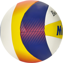 Мяч для пляжного волейбола сувенирный Mikasa BV1.550C, размер 1