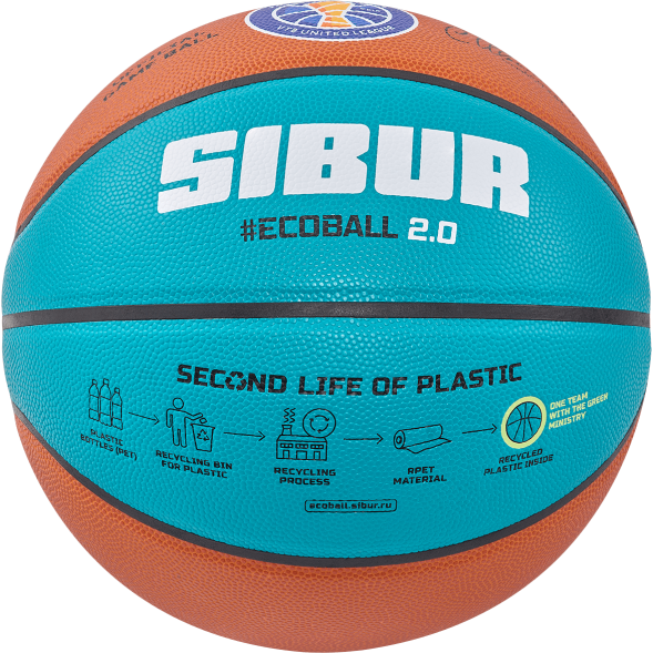 Мяч баскетбольный JÖGEL FIBA JB-1000 ECOBALL 2.0 №7