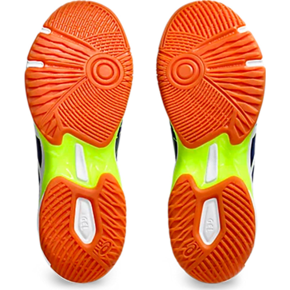 Кроссовки волейбольные мужские ASICS Gel-Rocket 11 1071A091 103, р.12,5 (рос.45.5), бело-т.синий