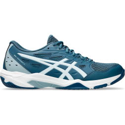 Кроссовки волейбольные мужские ASICS Gel-Rocket 11 1071A091 103, р.12,5 (рос.45.5), бело-т.синий