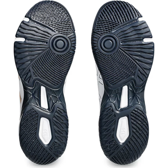 Кроссовки волейбольные мужские ASICS Gel-Rocket 11 1071A091 103, р.12,5 (рос.45.5), бело-т.синий