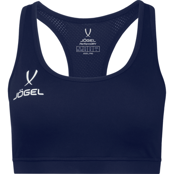 Бра тренировочное JÖGEL DIVISION PerFormDRY Womens Top, темно-синий