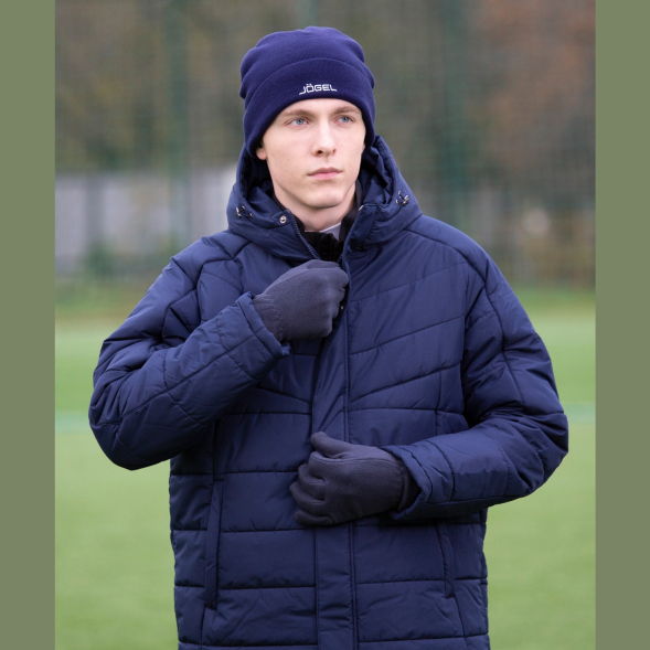 Перчатки зимние ESSENTIAL Fleece Gloves, темно-синий