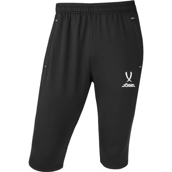 Брюки тренировочные с карманами JÖGEL PREMIER PerFormDRY 3/4 Training Pants, черный