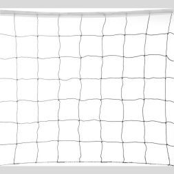 Сетка волейбольная ONLYTOP, с тросом, нить 2 мм, 9,5х1 м