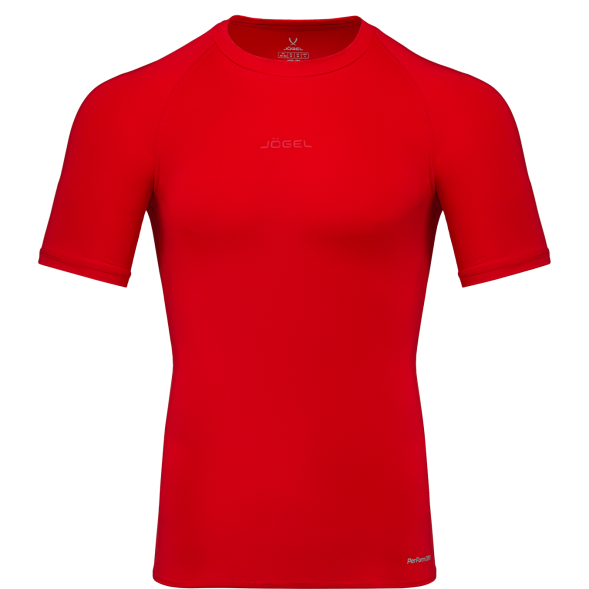 Футболка компрессионная JÖGEL PerFormDRY Baselayer Tee SS 2, красный