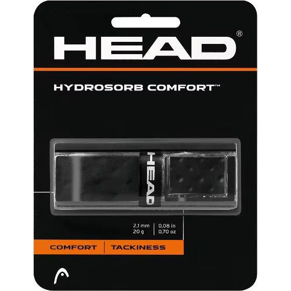 Базовый грип HEAD HydroSorb Comfort, 285313-WH, 2.1 мм, 1шт, белый